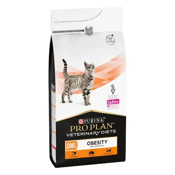 Purina Pro Plan Veterinary Diets OM obesity management 1,5 kg - Dieta veterinaria per gatti