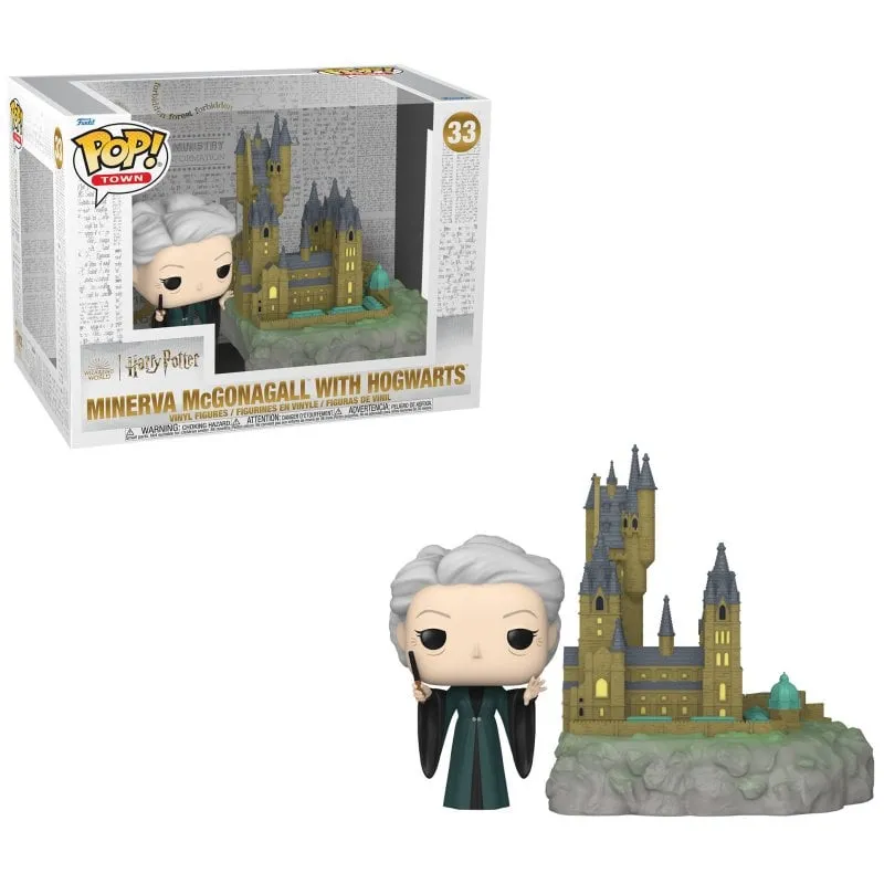 Funko Pop Harry Potter Minerva McGonagall con Hogwarts
