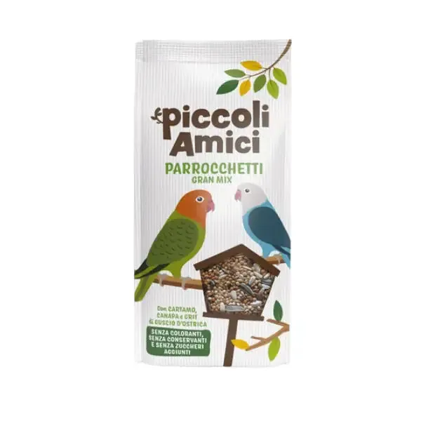 Piccoli Amici Gran Mix mangime per parrocchietti 800 gr - Mangime per uccelli