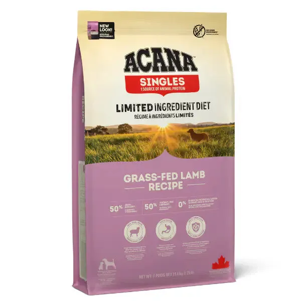 Acana Grass-Fed Lamb Recipe Grain Free 17 kg - Croccantini per cani
