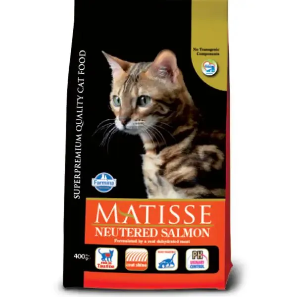 Matisse Superpremium Cat Neutered Salmone 10 kg - Croccantini per gatti
