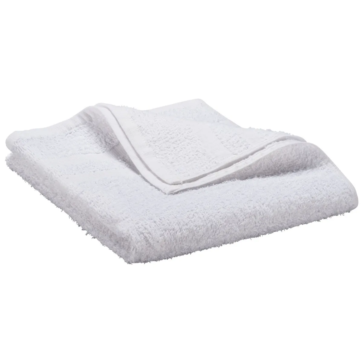 20x PULSIVA Asciugamano viso Zelos; 50x90 cm (LxL); bianco; 20 pz. / Pacco