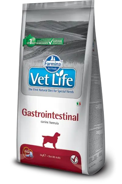 Farmina Vet Life Canine Gastro Intestinal 2 kg - Dieta veterinaria per cani
