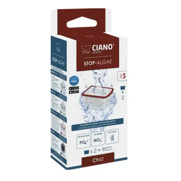 Ciano Cartuccia Filtrante S per filtri CF20 e CF40 Askoll Stop algae