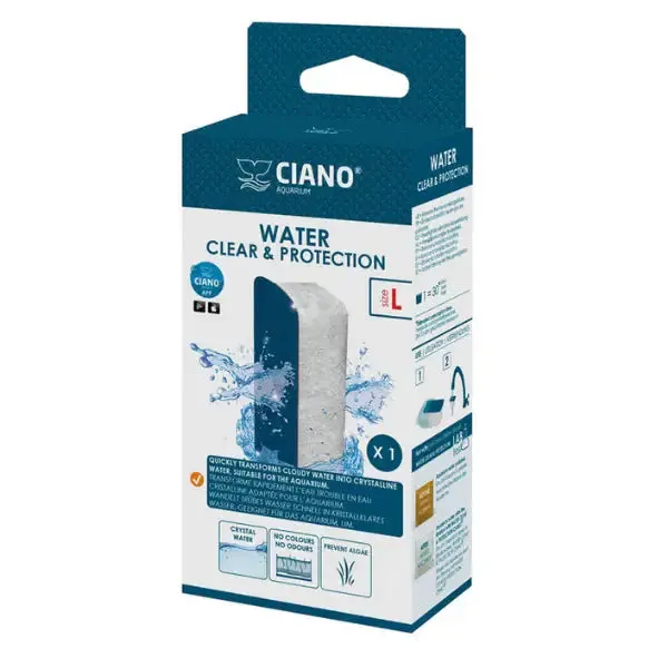 Ciano Cartuccia Filtrante L per filtri CFBIO150 e CFBIO250 Askoll Clear & protection