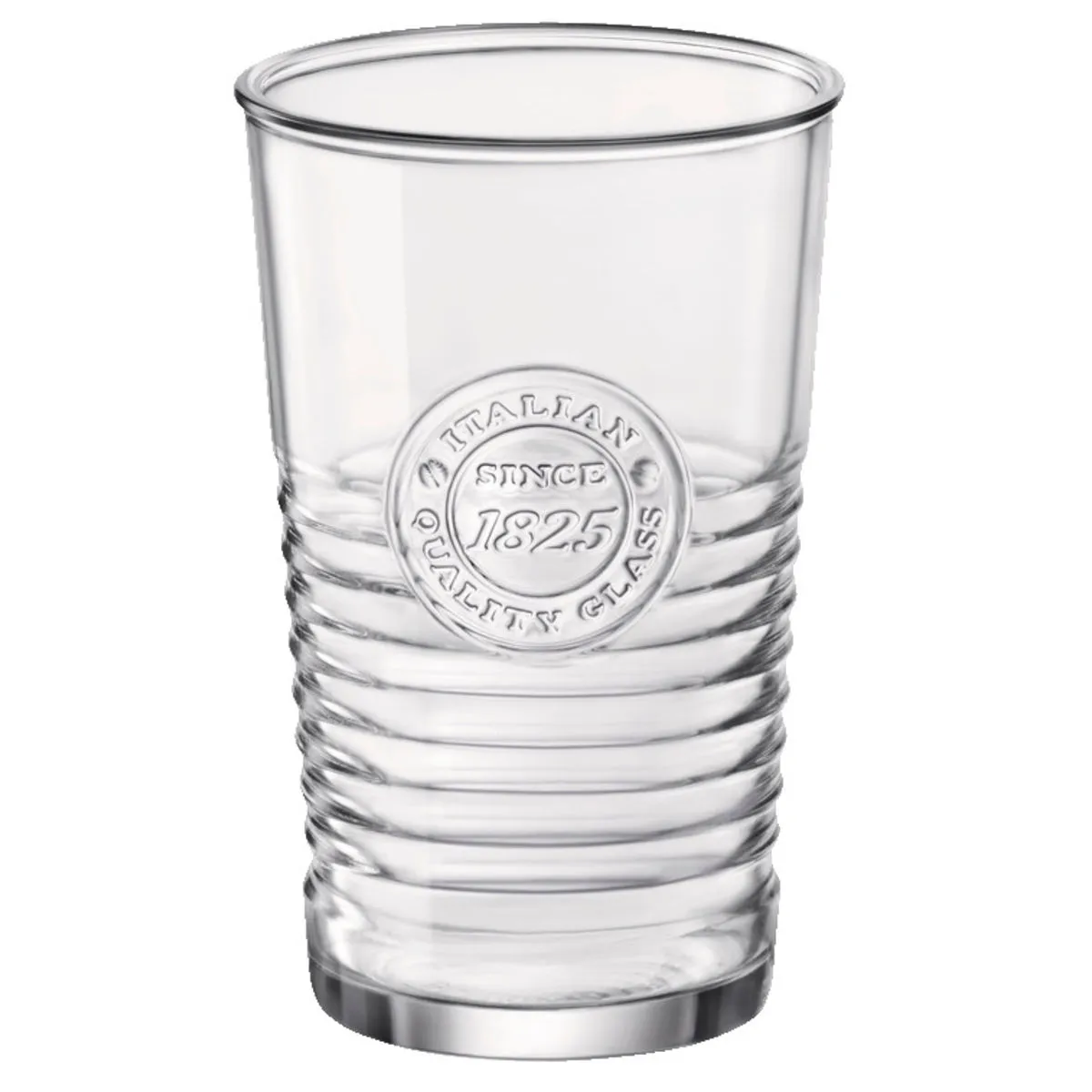 6x Bormioli Rocco Tumbler alto Officina 1825; 325 ml, 7.9x12.3 cm (ØxH); trasparente; 6 pz. / Pacco