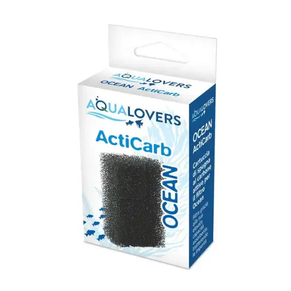 Aqualovers Cartuccia Filtrante per acquario Ocean Carbone attivo