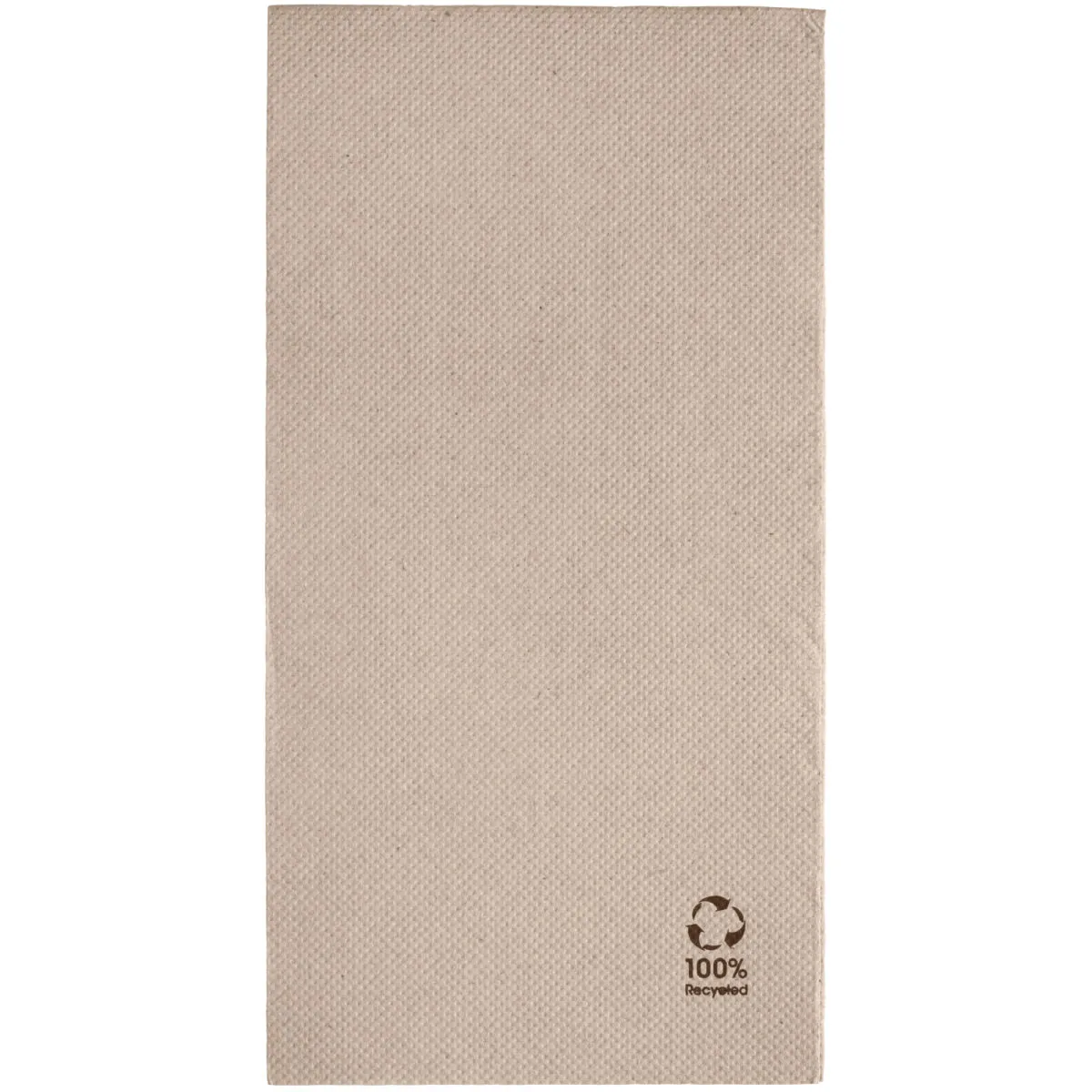 50x GARCIA DE POU Tovagliolo Ecolabel piega 1/8; 40x40 cm (LxL); naturale; 50 pz. / Pacco