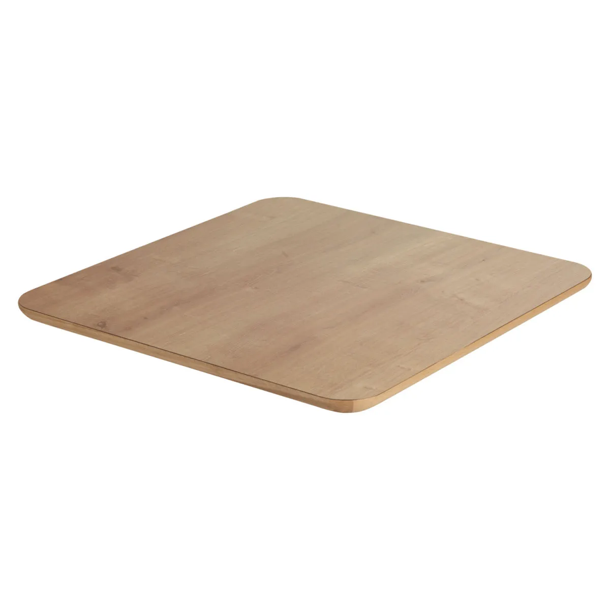 VEGA Piano per tavolo Duneo quadrato; 55x55x2.5 cm (LxLxH); quercia/naturale; quadrata