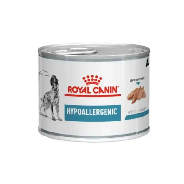 Royal Canin Veterinary Diet Hypoallergenic Umido Cane 200 gr - Dieta veterinaria per cani