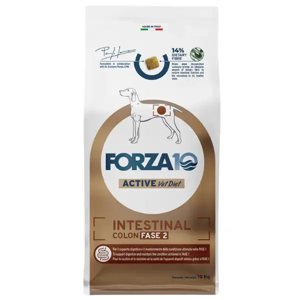 Forza10 Active Cane Intestinal Colon Fase 2 10 kg - Croccantini per cani
