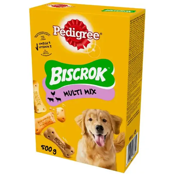 Pedigree Biscrok Multi Mix biscotti per cani 500 gr