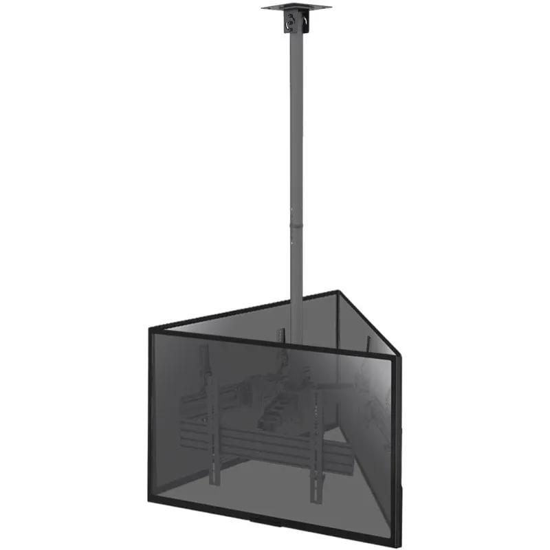 Supporto da soffitto inclinabile/orientabile Kimex per 3 TV 50"-75" VESA 600x400 max. 45Kg/schermo