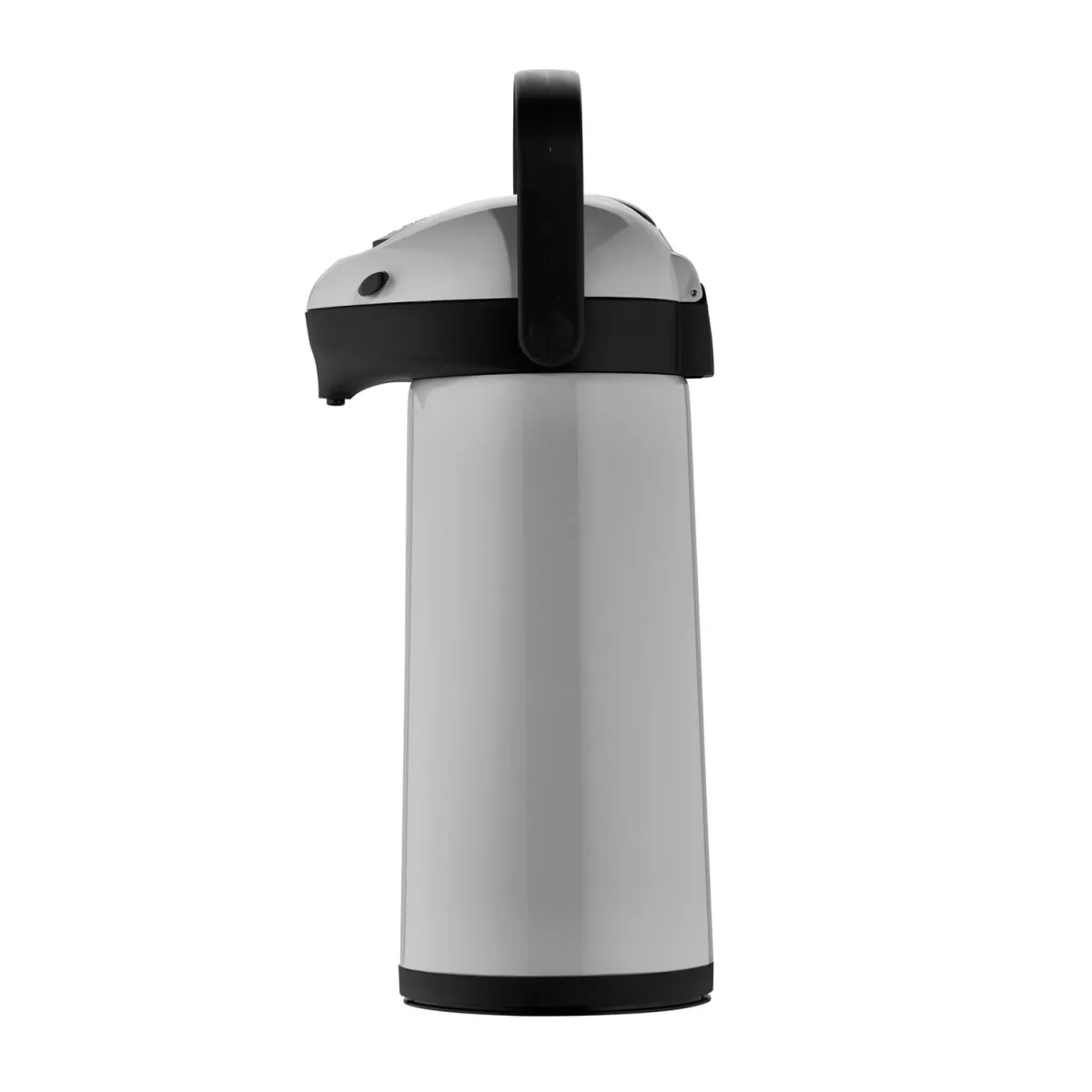 helios Thermos a pompa da 1,9 l; 1900 ml, 37 cm (H); nero