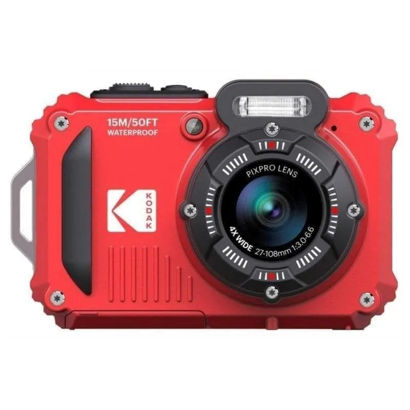 Fotocamera digitale Kodak PIXPRO WPZ2 16,76MP WiFi waterproof rossa