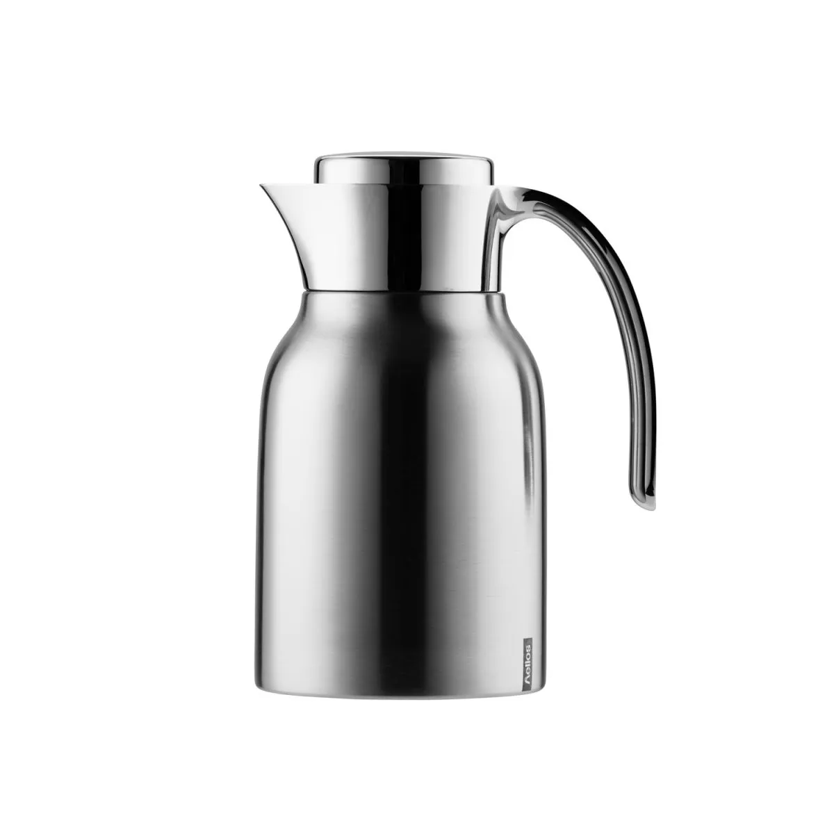 helios caraffa termica in acciaio inox Meeting; 1000 ml, 20.4 cm (H); argento
