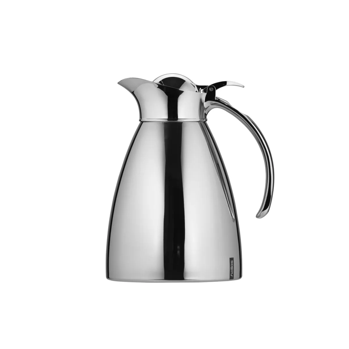 helios caraffa termica con coperchio in acciaio inox; 1000 ml, 18.7 cm (H); argento