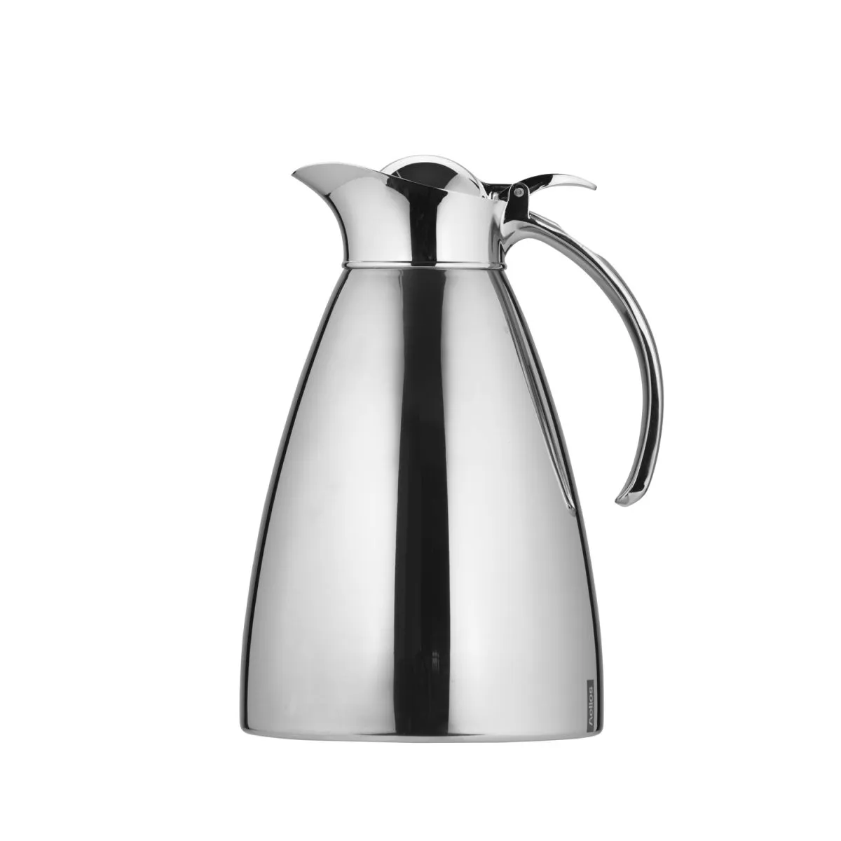 helios caraffa termica con coperchio in acciaio inox; 1500 ml, 22 cm (H); argento