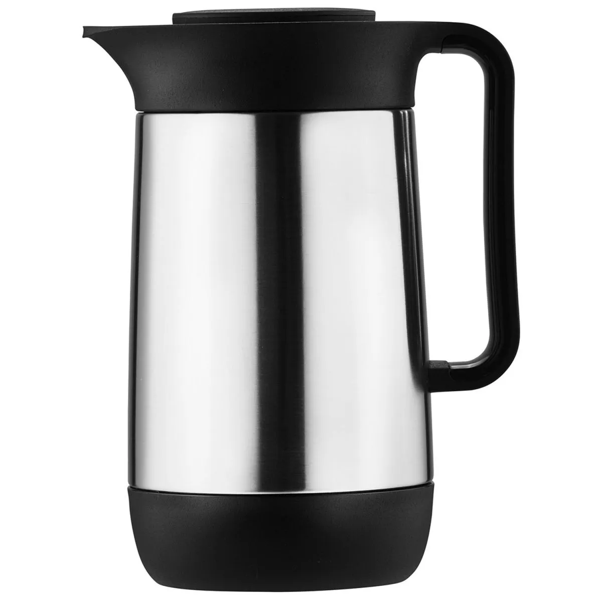 helios caraffa termica Contur lucidata ; 600 ml, 21.3 cm (H); argento; rotonda