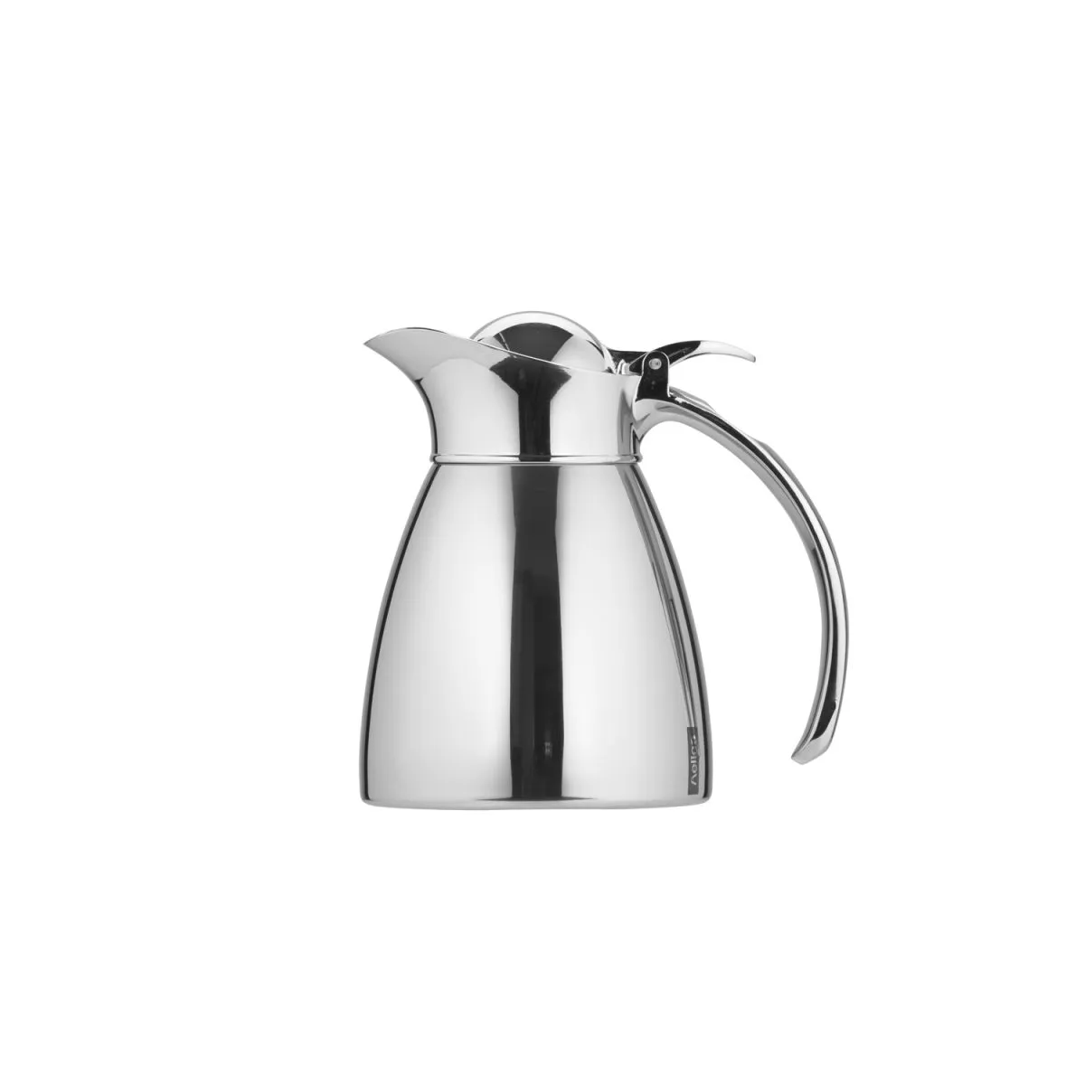 helios caraffa termica con coperchio in acciaio inox; 300 ml, 14.6 cm (H); argento