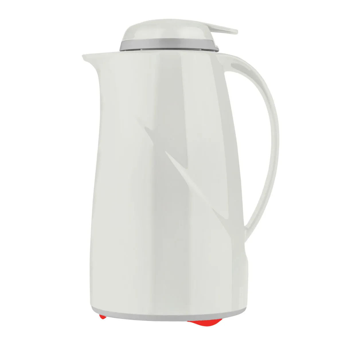helios caraffa termica Wave Push 1,0 l ; 1000 ml, 25.1 cm (H); bianco