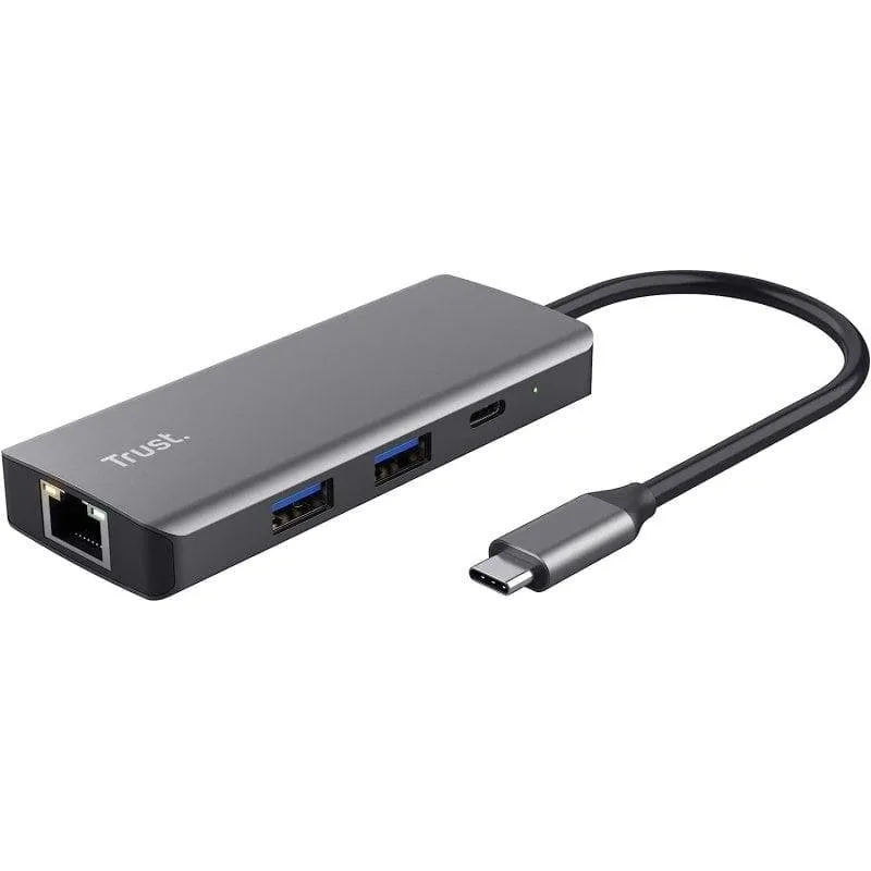 Adattatore Multiporta Trust Dalyx USB-C 6 in 1