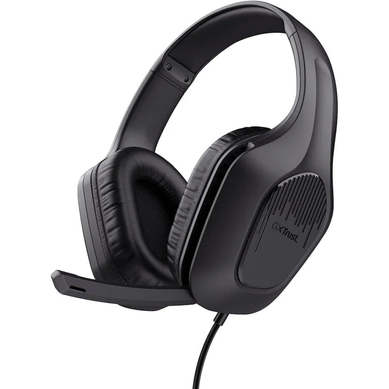 Trust GXT 415 Zirox Auricolare Cablato A Padiglione Giocare Nero