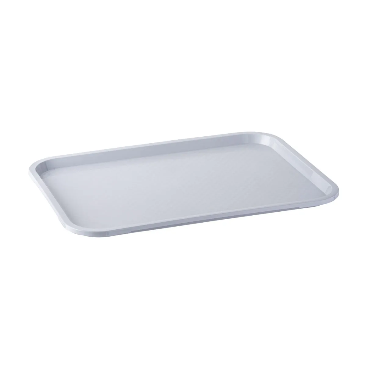 APS Vassoio mensa Fast Food; 53x32.5x2 cm (LxLxH); grigio; rettangolare