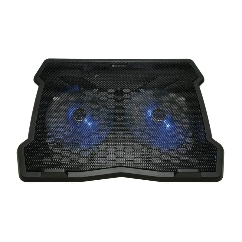Conceptronic THANA06B base di raffreddamento per notebook 39,6 cm (15.6") Nero