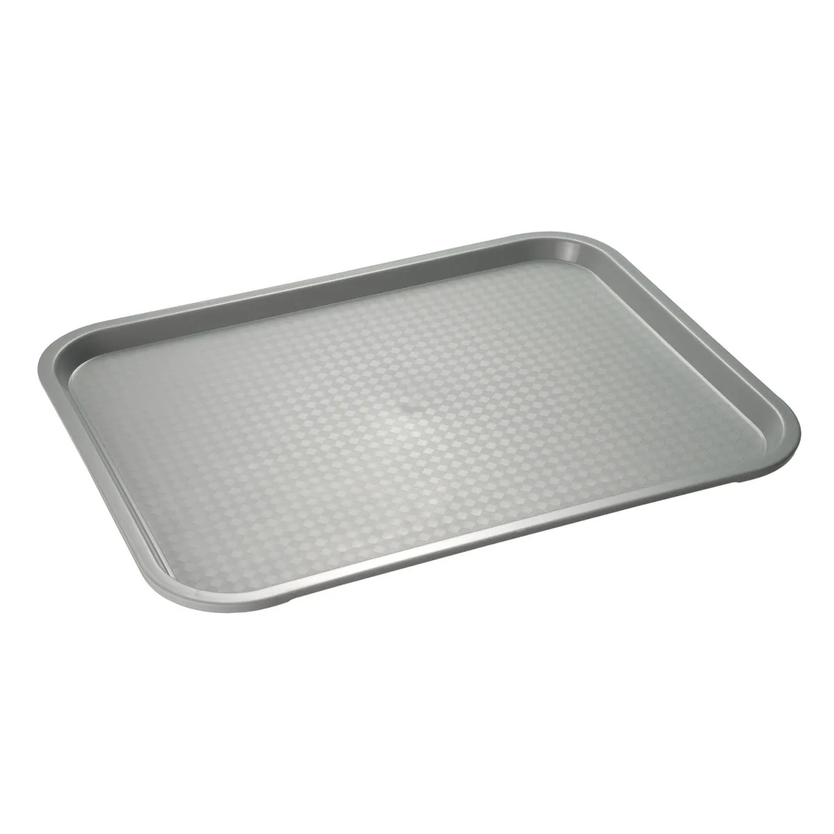 APS Vassoio mensa Fast Food; 45x35.5x2.5 cm (LxLxH); grigio; rettangolare