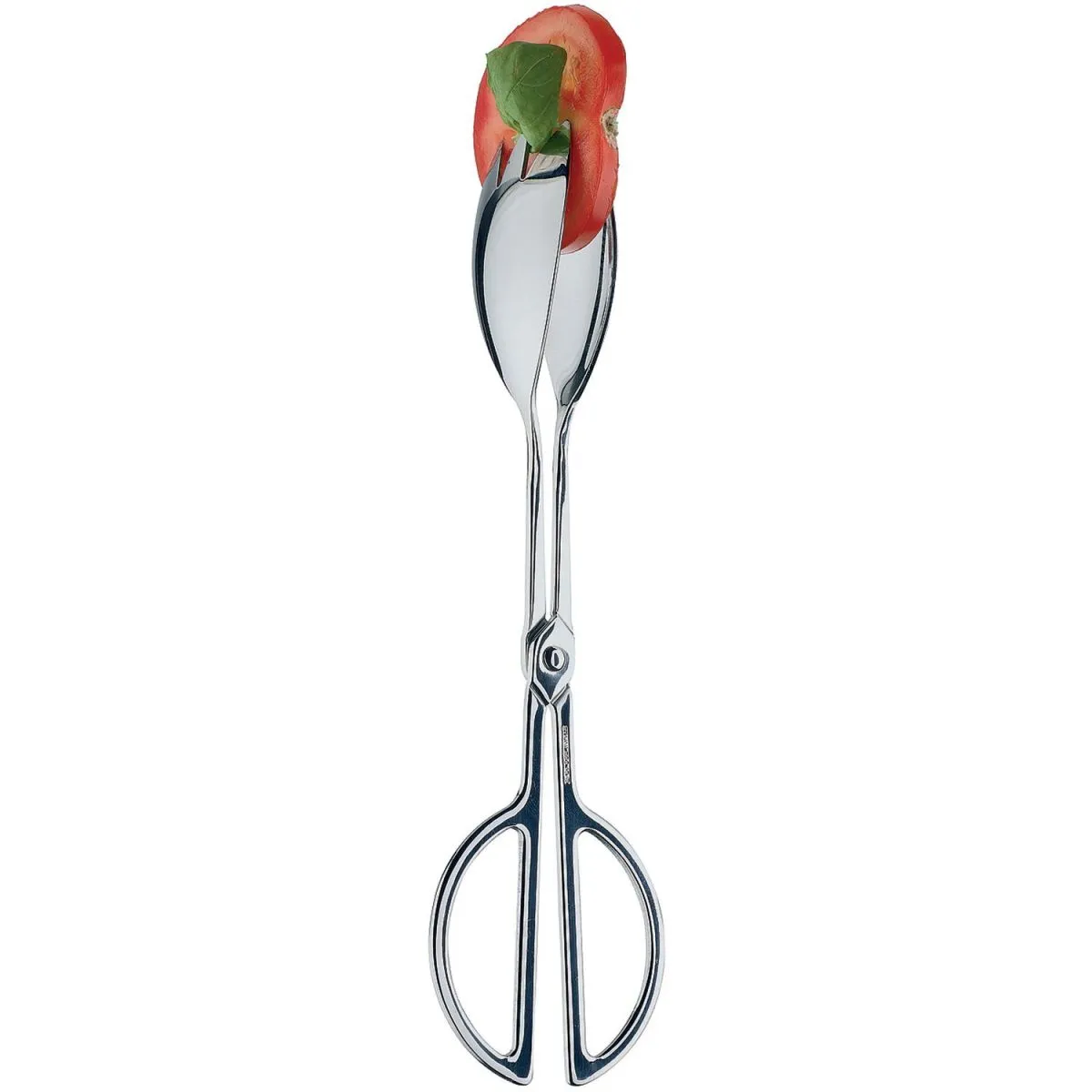APS Pinze per insalata; 25x7x4.5 cm (LxLxH); argento; rettangolare