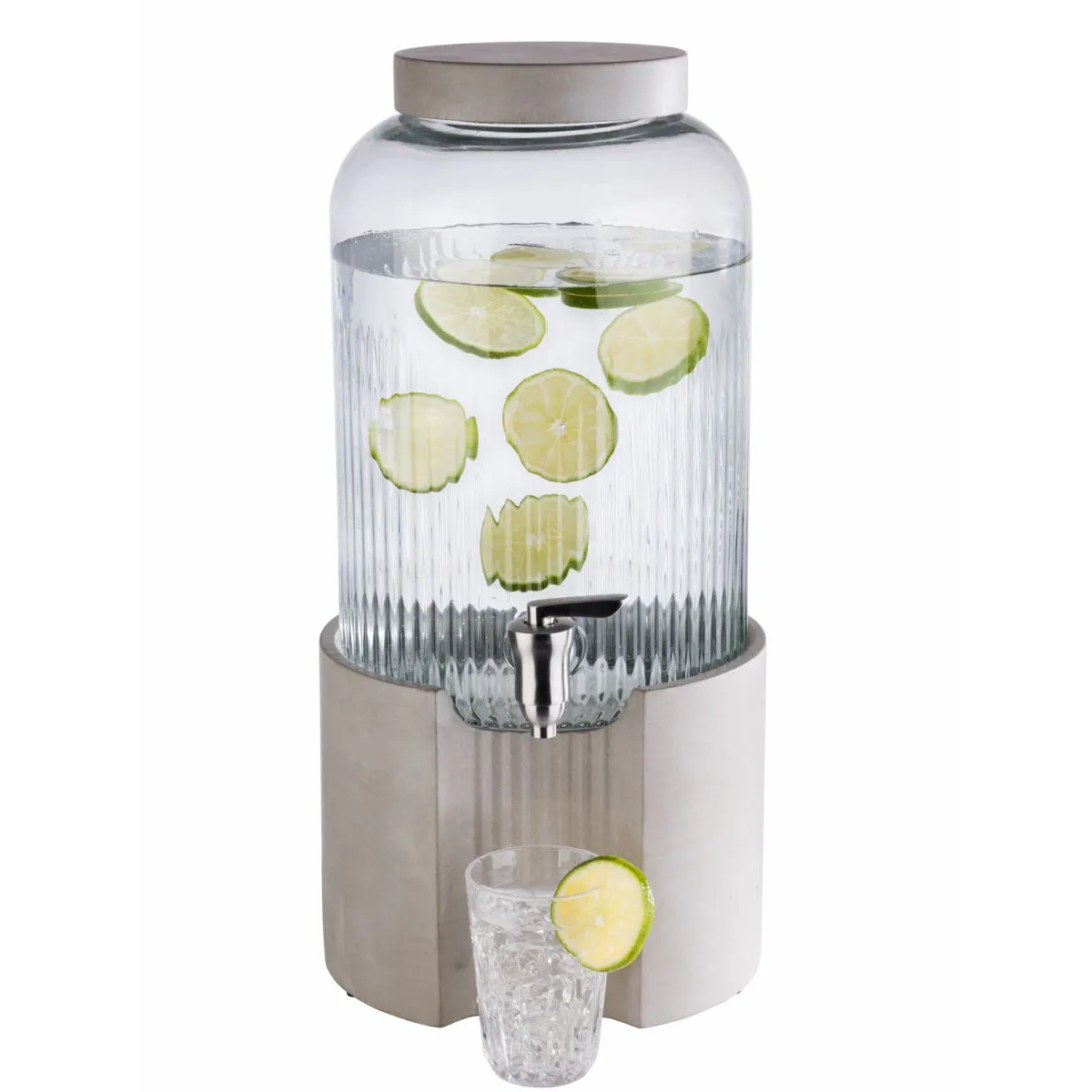 APS Distributore di bevande ELEMENT, 7 litri; 7 l, 22x45 cm (ØxH); grigio/trasparente