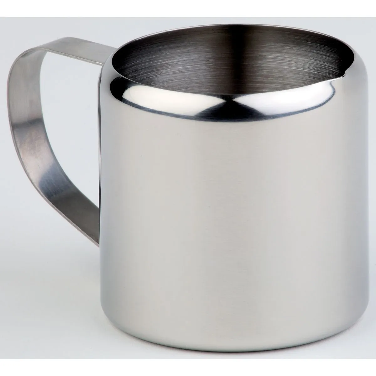 APS Bricco latte in acciaio; 90 ml, 4.8x5.5 cm (ØxH); argento; rotonda