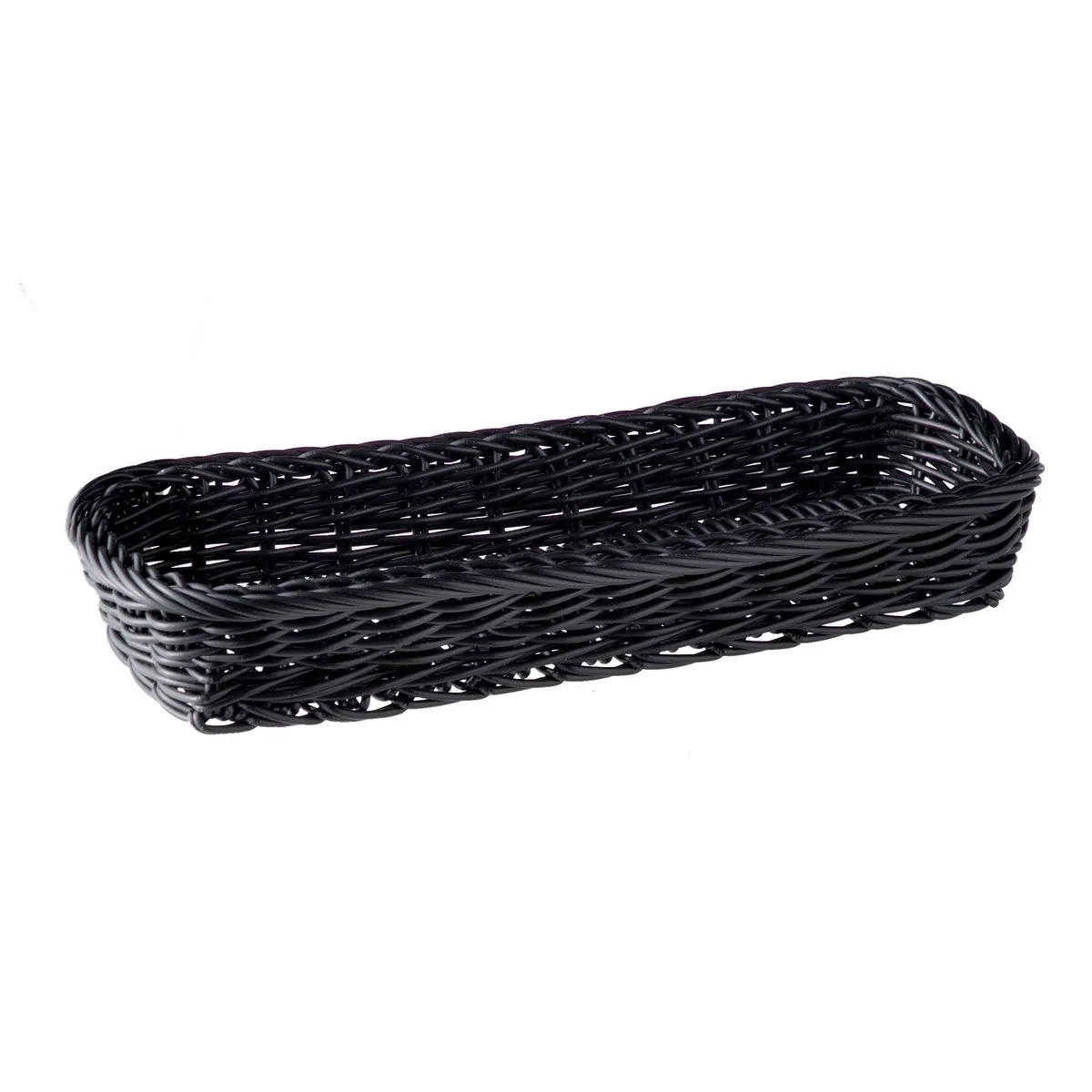 APS Cestino per posate; 27x10x5 cm (LxLxH); nero