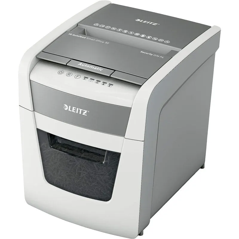 Distruggidocumenti Leitz IQ Auto+ 50 P4 Bianco