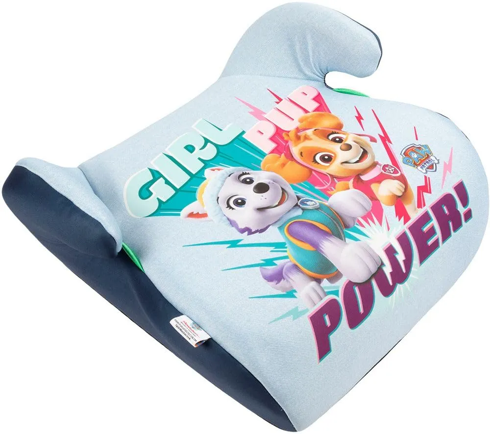 Tataway Paw Patrol Girl Seggiolino Alzatina Auto Bimbi i-Size ECE R129. Rialzo Auto per Bambini 6-12 Anni, 125-150cm, 22-36Kg