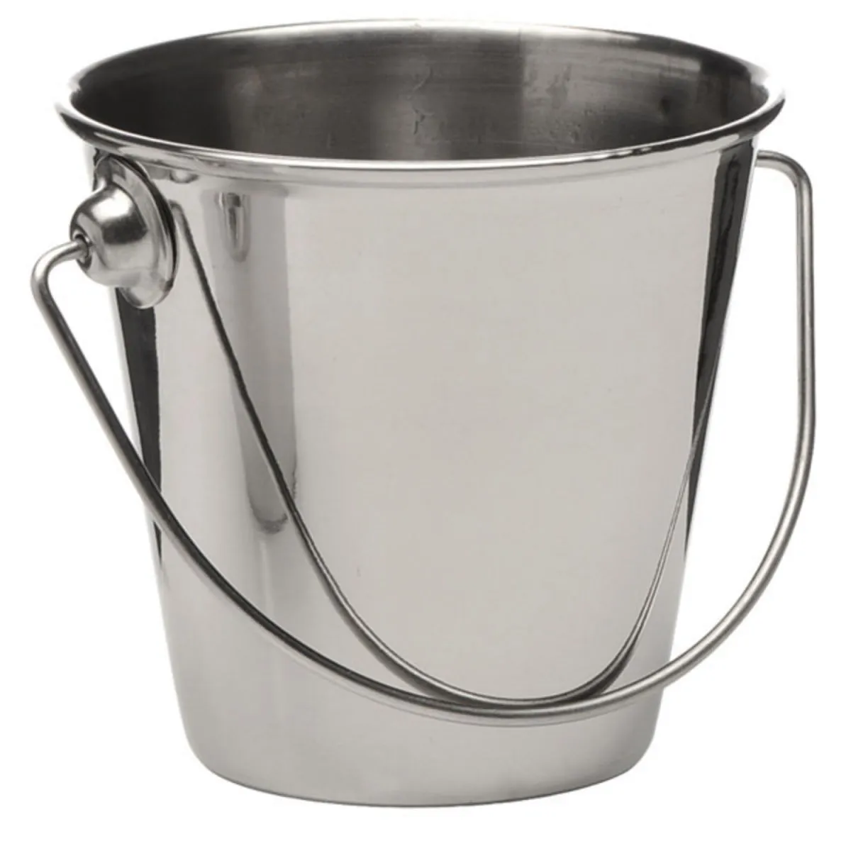 APS Secchiello da servizio; 330 ml, 9x8.5 cm (ØxH); argento; rotonda