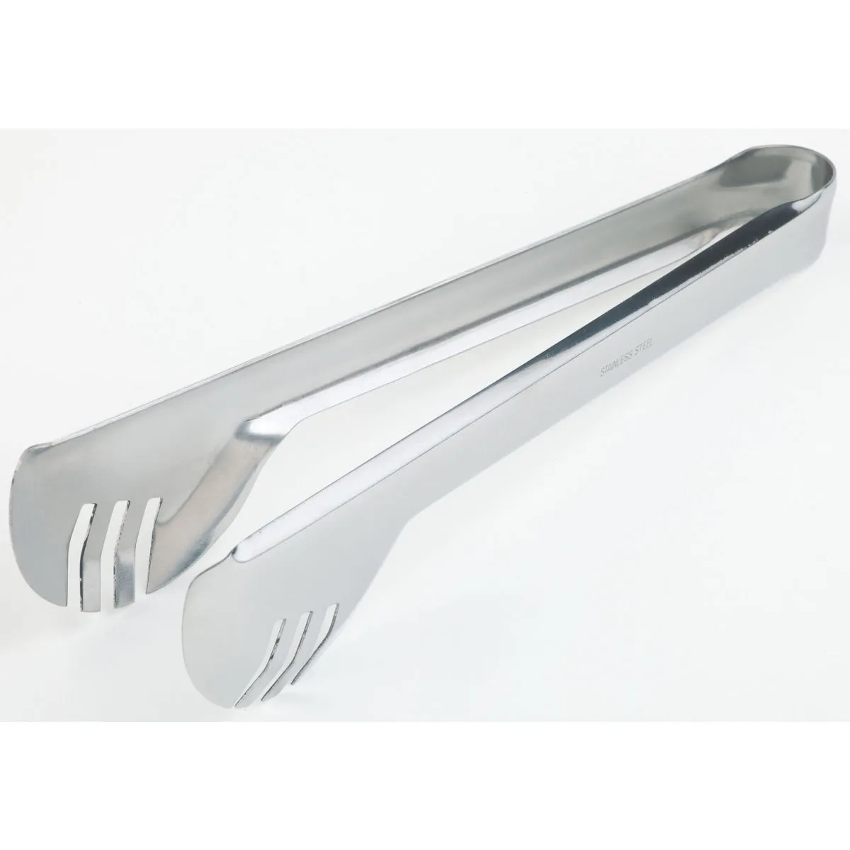 APS Pinze per insalata; 24x5x3.5 cm (LxLxH); argento; rettangolare