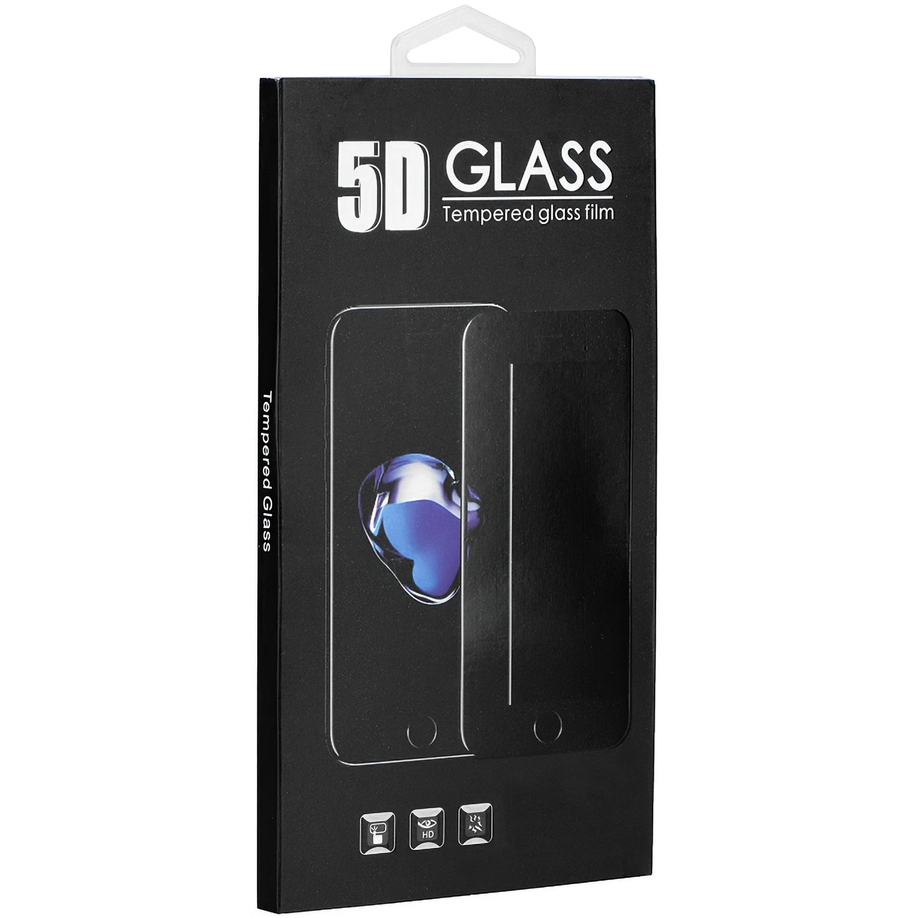 Pellicola Protettiva Schermo OEM Per Xiaomi Redmi Note 11 Pro 5G / Note 11 Pro, Vetro Temperato, Full Glue, 5D, Nero