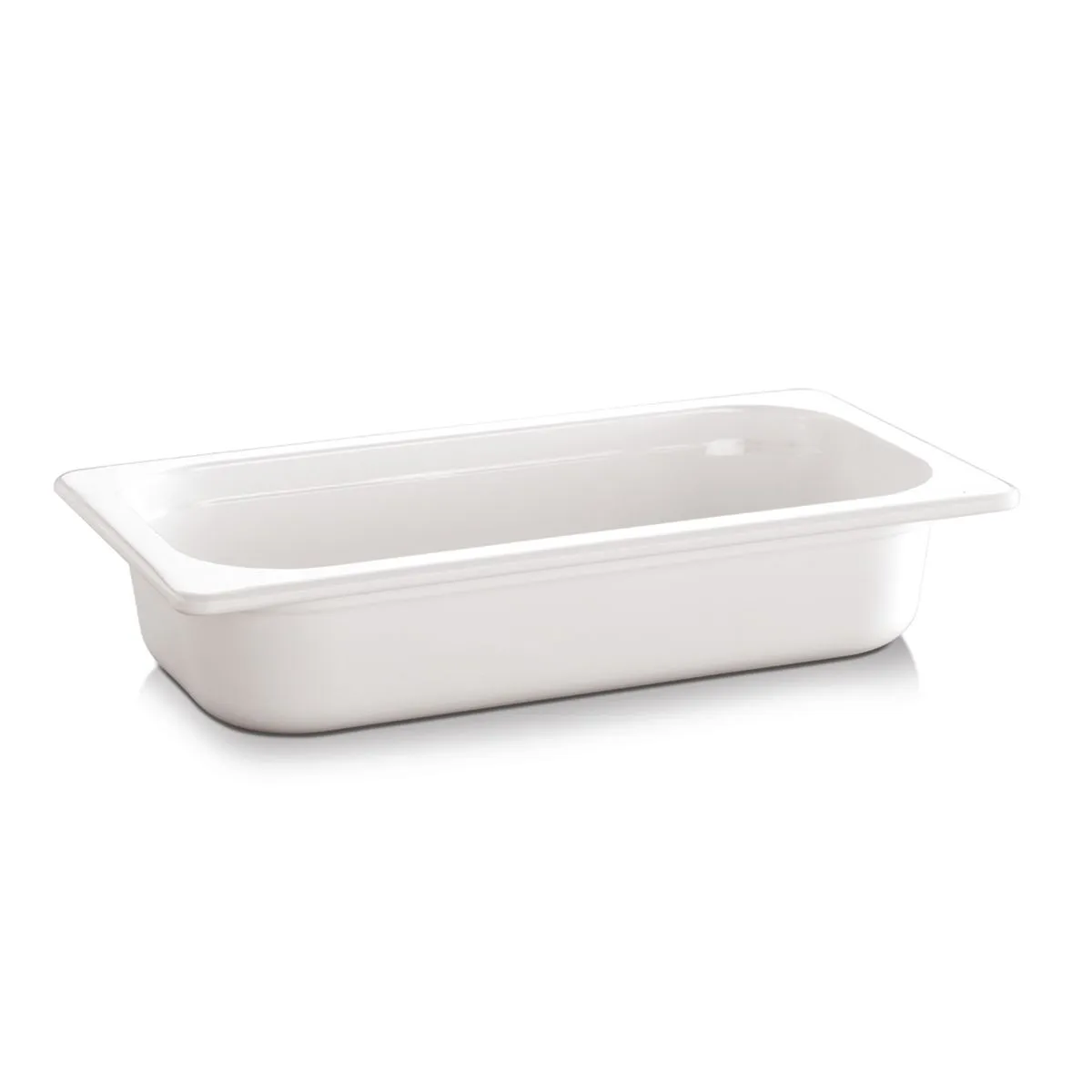 APS Contenitori Gastronorm Ecoline GN 1/3; GN 1/3, 2 l, 32.5x17.5x6.5 cm (LxLxP); bianco