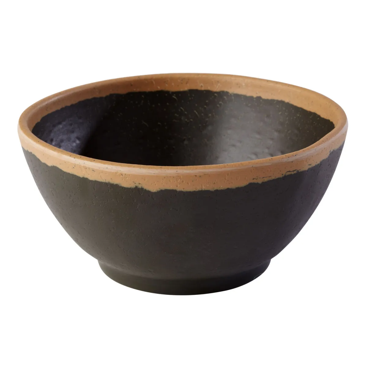APS Ciotola; 370 ml, 12.5x6 cm (ØxH); marrone scuro/marrone; rotonda