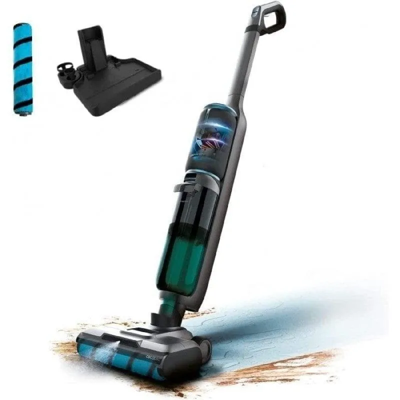 Aspirapolvere Lavapavimenti senza Fili Cecotec FreeGo Wash&Vacuum Spray 250W 35min Serbatoio 700ml