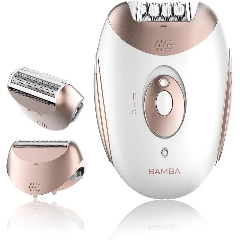 Epilatore wireless ad azione depilante Cecotec Bamba SkinCare con testine intercambiabili