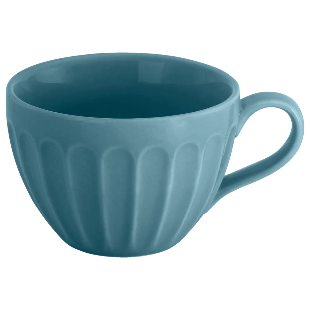 6x VEGA Tazza cappuccino Bel Colore; 190 ml, 8.5x5.5 cm (ØxH); blu; 6 pz. / Pacco