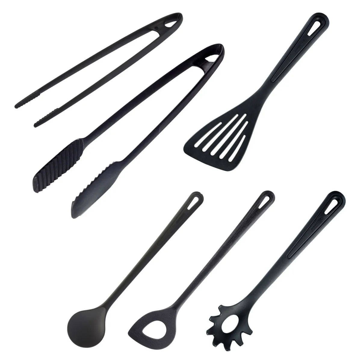 Westmark Set utensili da cucina Gentle 6 pezzi; 33x7 cm (LxL); nero