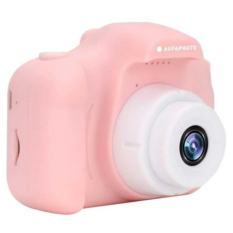Fotocamera AgfaPhoto Realikids Cam Mini 12MP Stabilizzazione Rosa