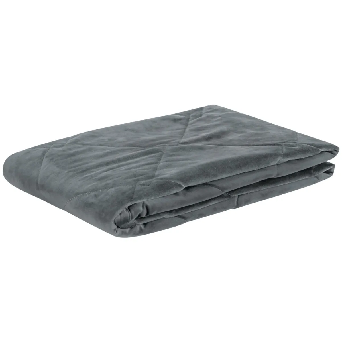 ERWIN M. Runner letto Samara Diamond; 65x135 cm (LxL); grigio scuro; rettangolare