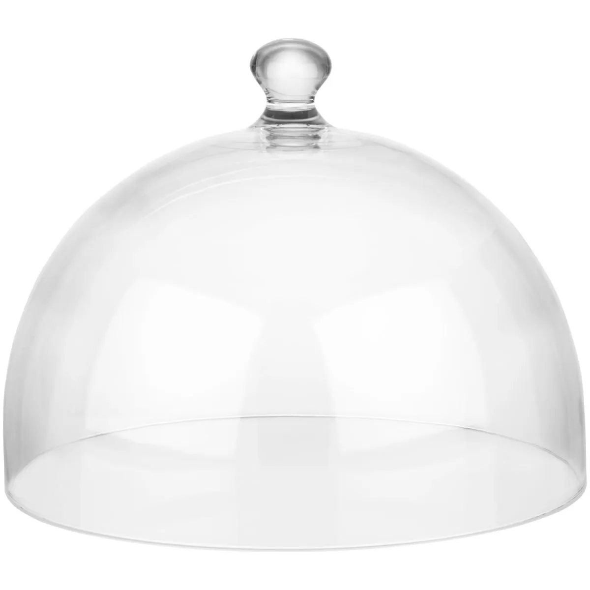 APS Campana cloche in plastica DOME; 21x17 cm (ØxH); trasparente; rotonda