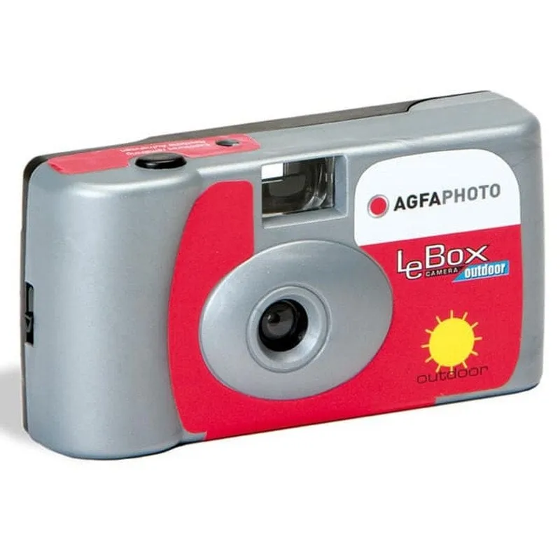 Agfaphoto LeBox Fotocamera usa e getta per esterni 27 esposizioni