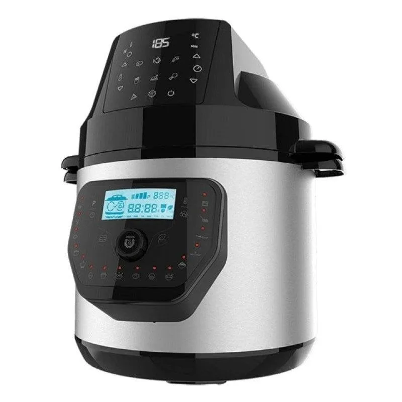 Olla a pressione Cecotec GM H Deluxe Fry 6L Testa ad aria Bilancia LCD